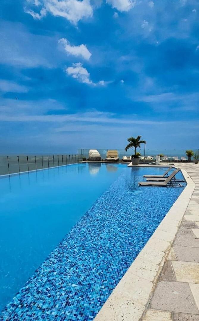 Apartamento Elessa Beachfront Ocean Views In Morros Cartagena