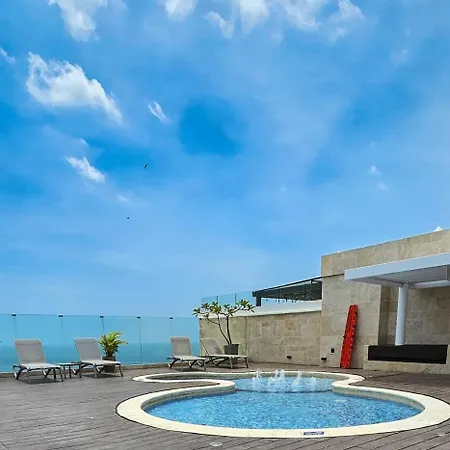 Elessa Beachfront Ocean Views In Morros Cartagena
