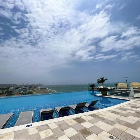 Elessa Beachfront Ocean Views In Morros Cartagena