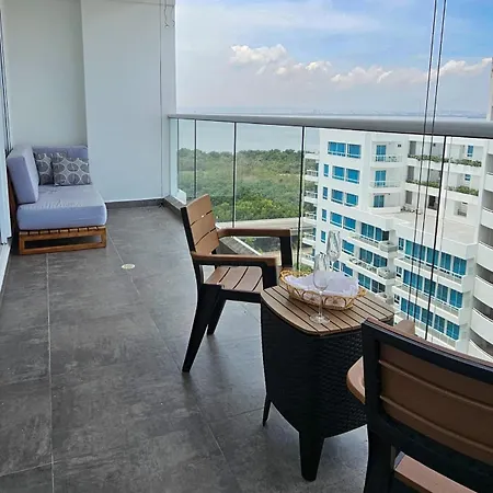 Apartamento Elessa Beachfront Ocean Views In Morros Cartagena